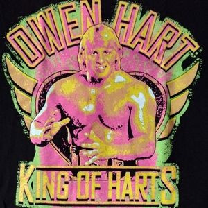 Owen Hart "King of Harts" Tee | Men's Short Sleeve | Large